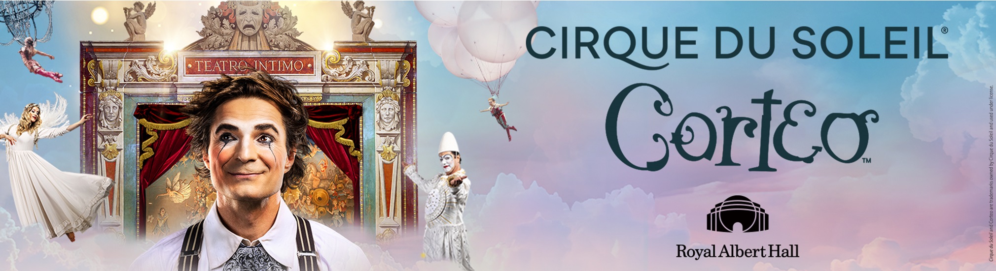 tourhub | Just Go Holidays | Cirque du Soleil - CORTEO at the Royal Albert Hall 