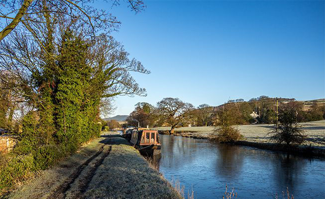 Christmas Narrowboat