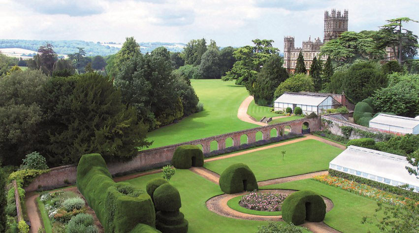 Monks Gardens at Highclere Castle