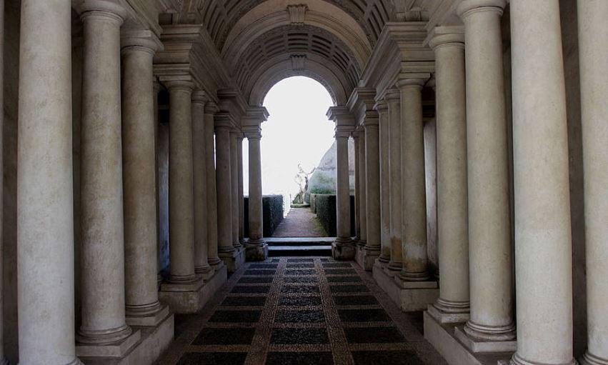 Borromini's Perspective, Rome